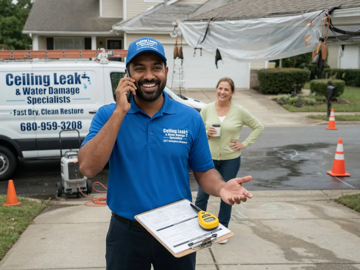 Ceiling Leak Cleanup Annandale, VA FAQs